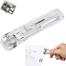 Deli Transparent Fasteners Paper Cliper image