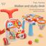 Huanger 2 in 1 walker and active table multifunctional baby with music image