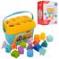 Huanger HE0218 Baby First Blocks Color and Shape Toy For Children Educational Sorting Box Happy Gift -133274351 image