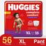 Huggies Wonder Pants System Baby Daiper (XL Size) (12-17Kg) (56pcs) image