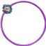 Hula Hoop Fitness Equipment - Purple 23 Inch image