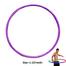 Hula Hoop Fitness Equipment - Purple 23 Inch image