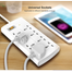 Huntkey Power Strip (SZM804 White) image