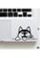 DDecorator Husky Waving Laptop Sticker image