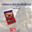 Hydraulic Disc Lock For Bike Motorcycle With 3 Key image