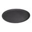 IHW Tray Fiber Non-Slip Black 11 Inch Oval image