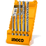 INGCO AKD2052 SDS Plus Hammer Drill Bits Set 5 Pcs image
