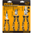 INGCO HKHLPS2831 High Leverage Pliers Set 3 Pcs image