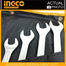 INGCO HKSPA1143 Combination Spanner Set 12Pcs image