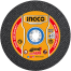 INGCO MCD10107100 Abrasive Metal Cutting Disc Set 12pcs image