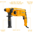 INGCO RGH6528 Rotary Hammer image