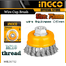 INGCO WB20752 Wire Cup Brush 3 Inch image