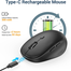 Iclever MD165 Dual Mode Bluetooth Mouse image