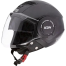 Icon Half Face Bike Helmet Black image