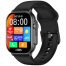 Imiki SF1 Curved 2.01inch Amoled Calling Smart Watch Metal Body - Black image