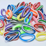 Imported Multicolor Hair Band Bundle - 10pcs image