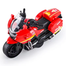 Inertia Motorcycle Toy Vehicle Anti-Fall and Durable Realistic Model Yellow Blue and Red image