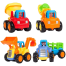 Inertia engineering vehicle 4 ASST. Construction Dump Truck Vehicle Set -304652865 image