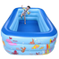 Inflatable Baby Bath Tub / Swimming Pool 150 cm (with Free Electric Pumper) image