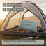 Inflatable Soft Head Travelling And Camping Pillow ,Easy to Use, Portable Comfort And Ultimate Style And Elegant Design (pillow3_1pc_ash) Grey - 1Pcs image