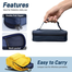 Insulin Vial Cooler Travel Case - Diabetes Carrying Insulated Bag with Ice Brick image