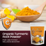Integmeds Organic Turmeric Root Powder - 283gm image