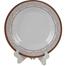 Italiano 10 Inches Coup Plate - Golden Leaf image