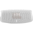 JBL Charge 5 Portable Bluetooth Speaker - White image