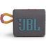 JBL Go 3 Portable Waterproof Bluetooth Speaker - Grey image