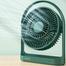JISULIFE FA19 USB Portable Rechargeable Fan 4000mAH Battery with Type C Charging Port - Green image