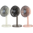 JYSUPER Rechargeable Multicolor Portable Mini Table Fan image