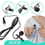 Jack Microphone Tie Clip-on Lapel Mikrofon Microfono Mic for Mobile Phone 3.5mm image