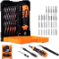 Jakemy JM-8160 33-in-1 Precision Screwdriver Set with Flexible Shaft, Anti-Slip Handle image
