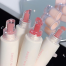 Jam Jelly Lip Gloss Liquid Moisturizing Waterproof Lip Glaze Tube Brighten Water Glass Lipstick Korean Beauty Lips Makeup image