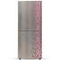 Jamuna JE2-F8JF Refrigerator Glossy Shining Gray Silver Flower image