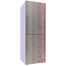 Jamuna JE2-F8JF Refrigerator Glossy Shining Gray Silver Flower image