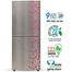 Jamuna JE-193L Refrigerator Glossy Shining Gray Silver Flower image
