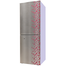 Jamuna JE-203L Refrigerator Glossy Shining Gray Silver Flower image