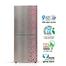 Jamuna JE-2B8JF Refrigerator Glossy Shining Gray Silver Flower image
