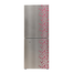 Jamuna JE-2B8JF Refrigerator Glossy Shining Gray Silver Flower image