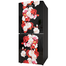 Jamuna JE-XXB-LS51G0JF QD Glass Refrigerator Black Rose Blossom image