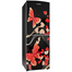 Jamuna JE-XXB-LS51I300 QD Glass Refrigerator Red Butterfly image