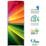 Jamuna JE-XX-2F8JF CD Glass Refrigerator Rainbow image