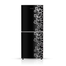 Jamuna JR-UES626300 Refrigerator Glossy Shining Black Flower image