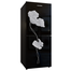 Jamuna JR-XXB-US6264 QD Glass Refrigerator Black Lily image
