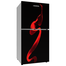 Jamuna JR-XXB-US62B5 QD Glass Refrigerator Black Blaze image