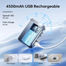 JisuLife Neck Fan Life5 3 in 1 Multifunctional 100 Speed 40,000RPM Personal Cooling Fan image
