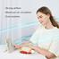 Jisulife FA26 4500mAh Rechargeable Ultra Thin Desktop Fan Light Brown image