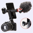Jmary BH-05 Multi-angle Rotation Mobile Holder Double Cold Shoe Extension image