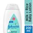 Johnson's Baby Milk and Rice Lotion, 200ml (Malaysia) image